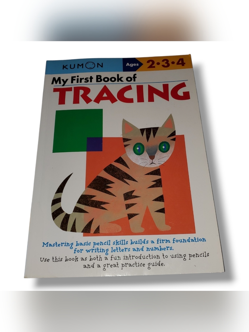 My First Book of Tracing - Orange & Green Cover